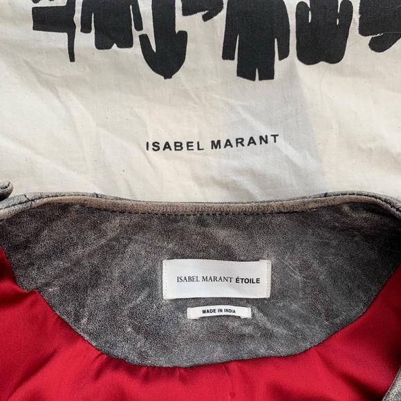 Isabel Marant Etoile Leather Jacket - Picture 6 of 6